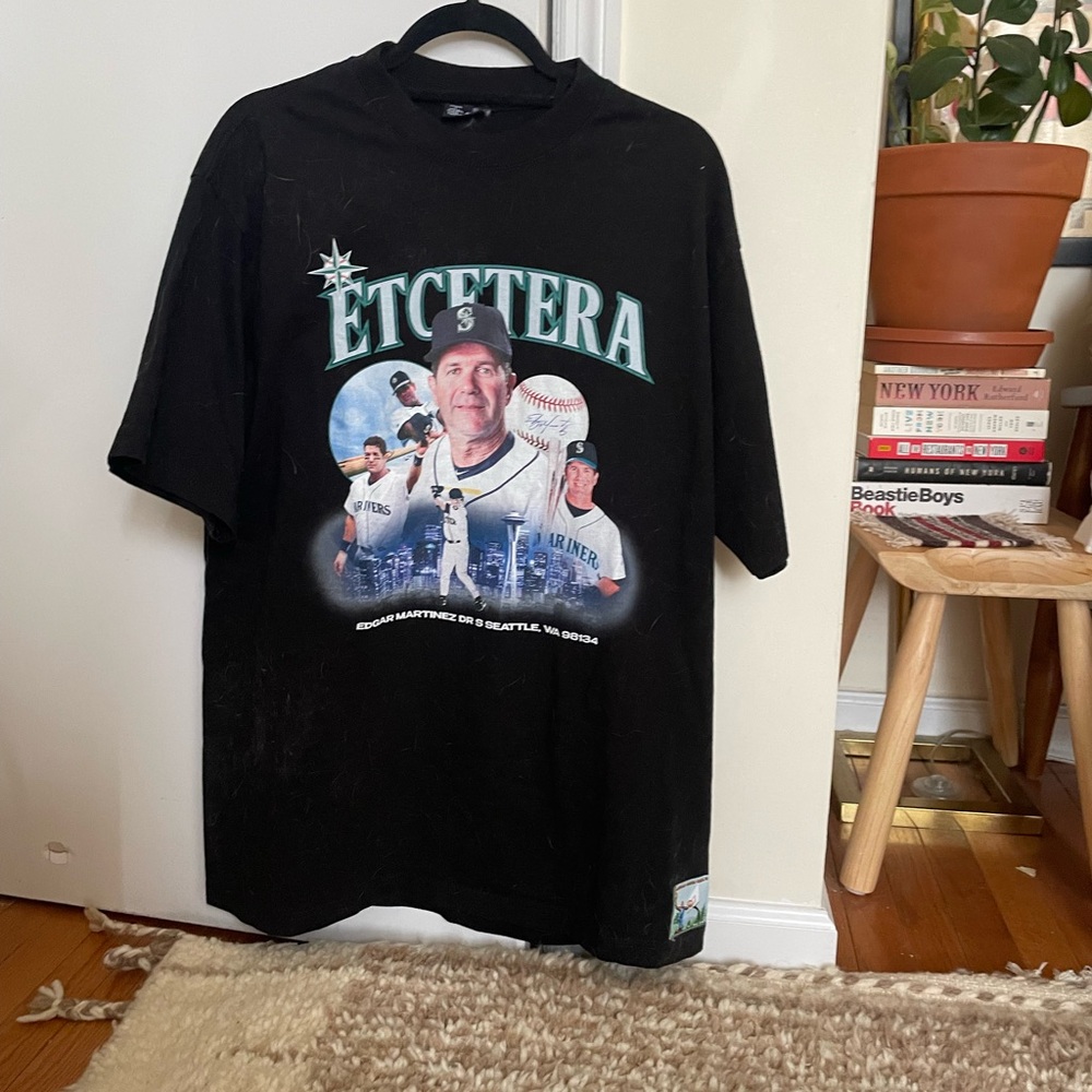 Edgar Martinez Seattle mariners S tshirt worn once